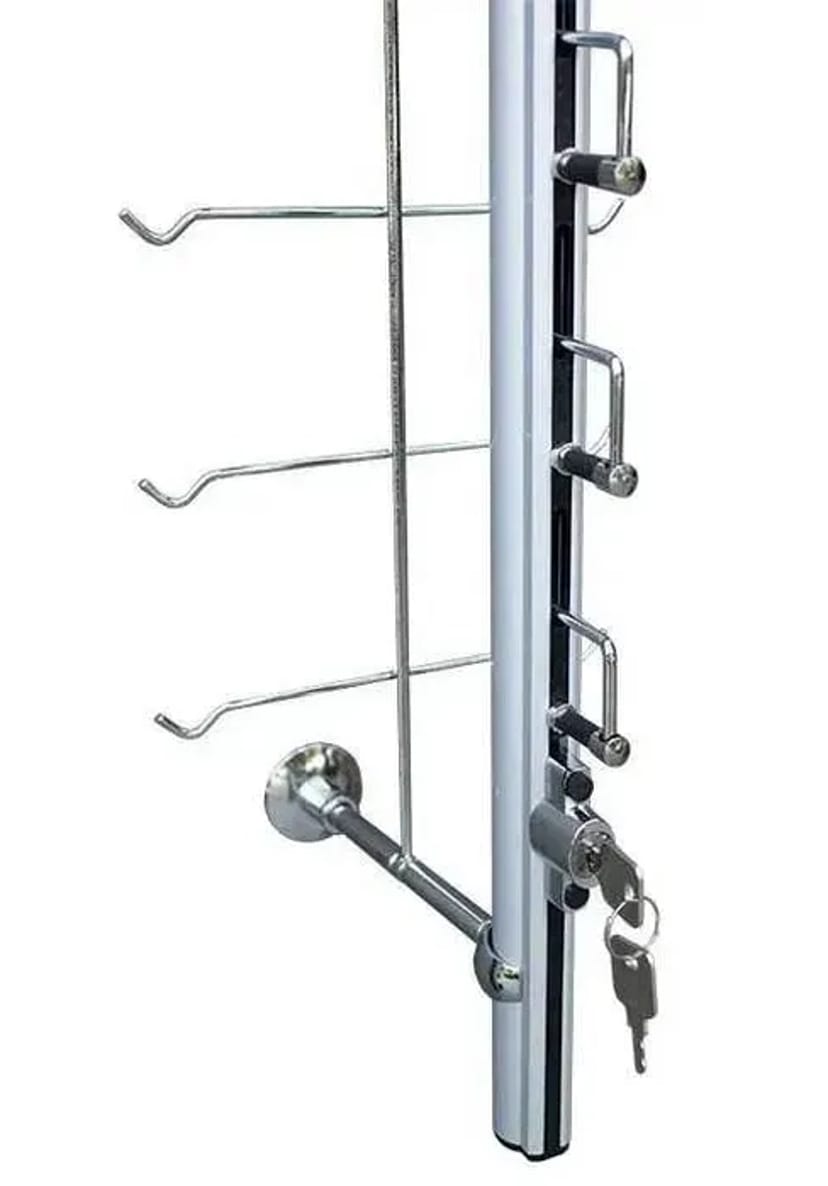 Стійка, стенд, вітрина для окулярів з замком Silver Eye