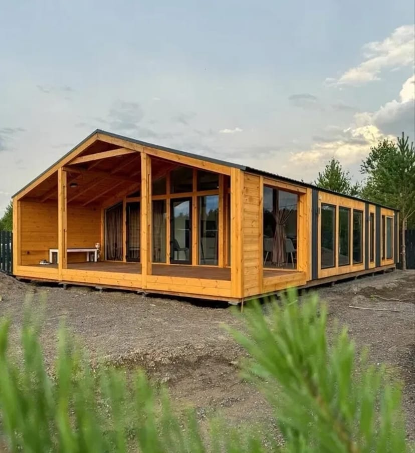 Модульний будинок для постійного проживання та комерції