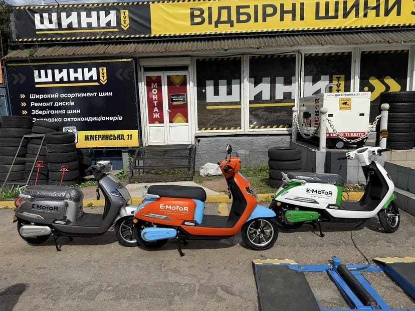 Електроскутери для швидкої міської доставки