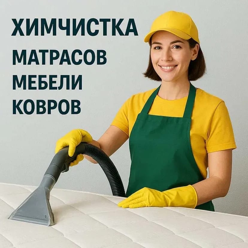 Генеральне прибирання, миття вікон, хімчистка меблів.