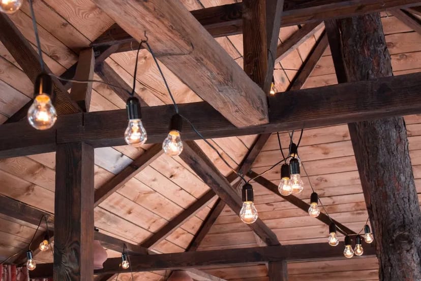 Ретро гірлянди від 10 до 200 метрів, з регулятором яскравості