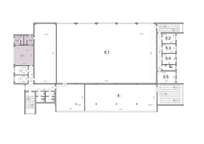 Офісне приміщення 129-2-3