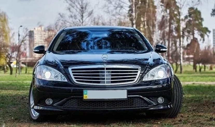 095 Авто на весілля Vip-авто Mercedes W221 S550L AMG