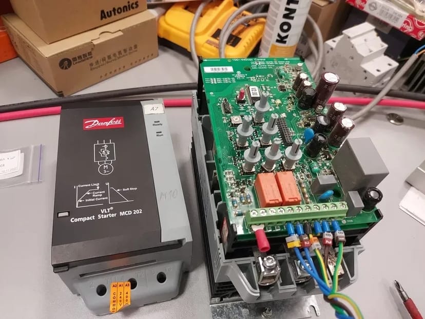 Ремонт частотників для асинхронних двигунів, м'яких пусків