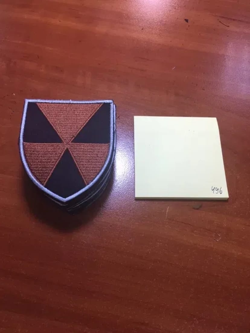 Шеврони та нашивки з липучкою, вишивка