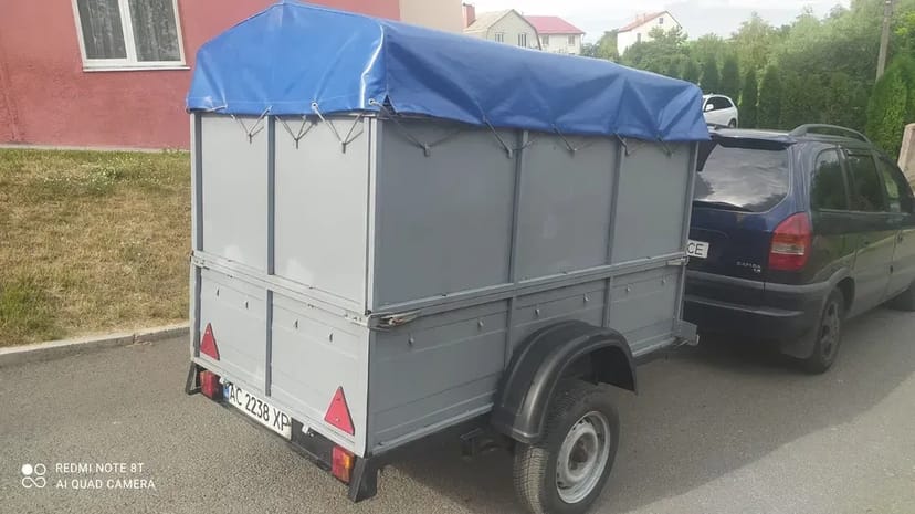 Причіп довжина 2м.
