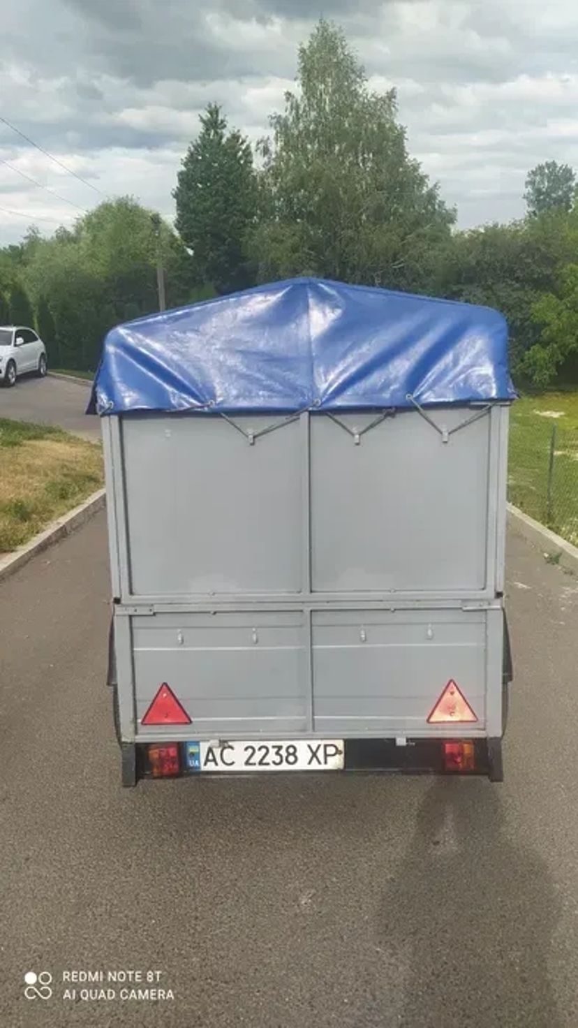 Причіп довжина 2м.