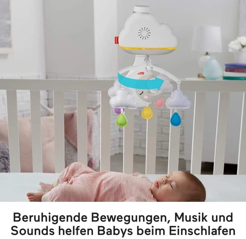 Мобайл Fisher-Price Заспокійливі хмарки з ефектами