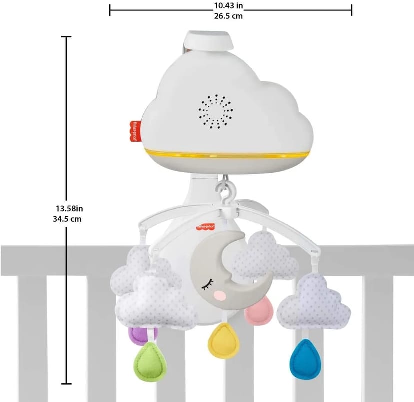 Мобайл Fisher-Price Заспокійливі хмарки з ефектами