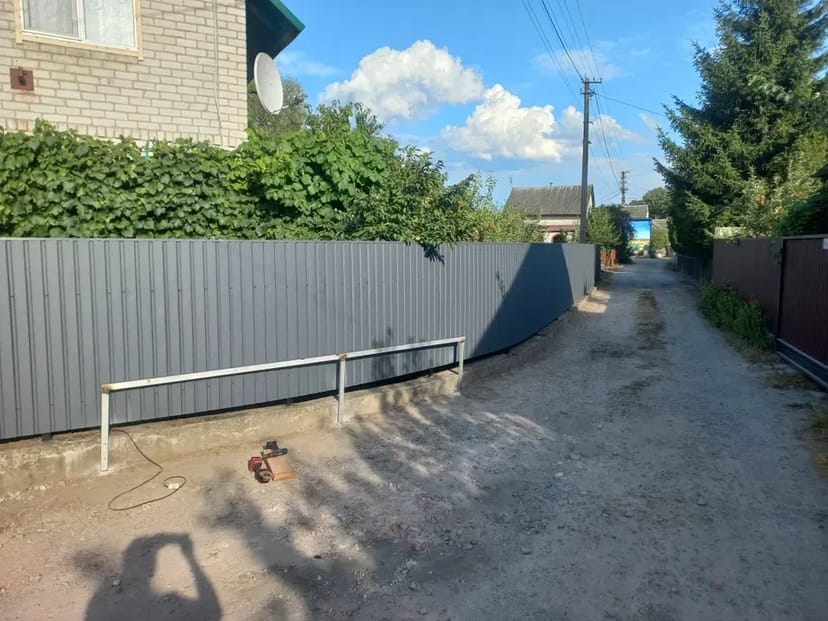 Установка парканів, виготовлення воріт, хвірток, навісів