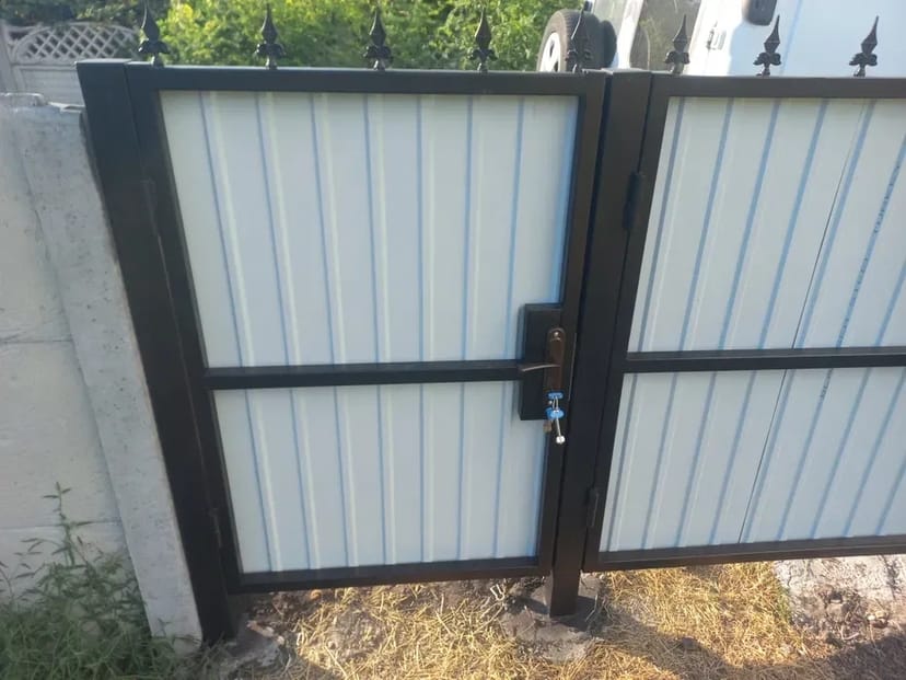 Установка парканів, виготовлення воріт, хвірток, навісів