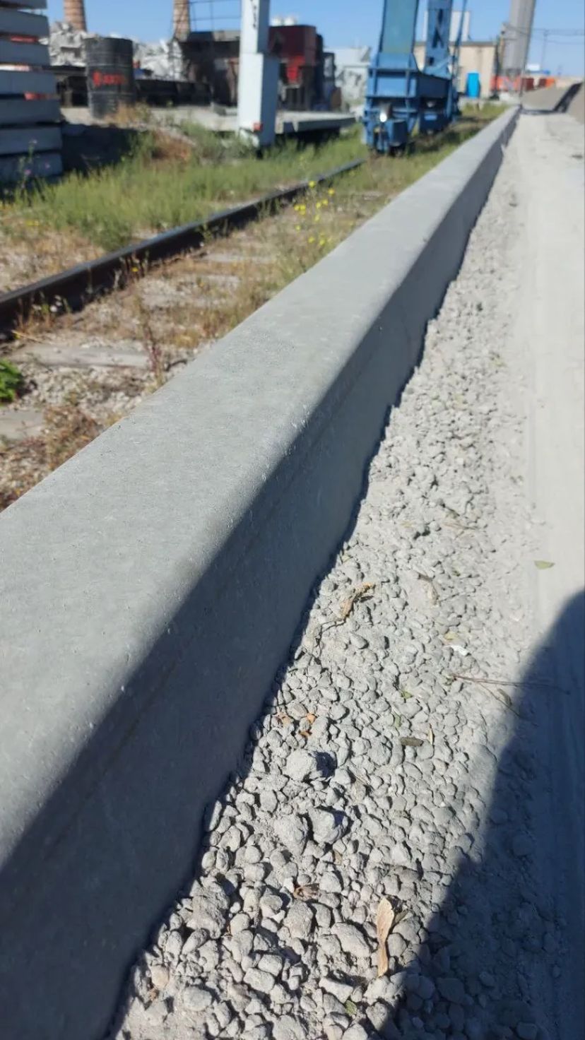 Литі бордюри ЗБВ | Дорожній бордюр | Бортовий камінь