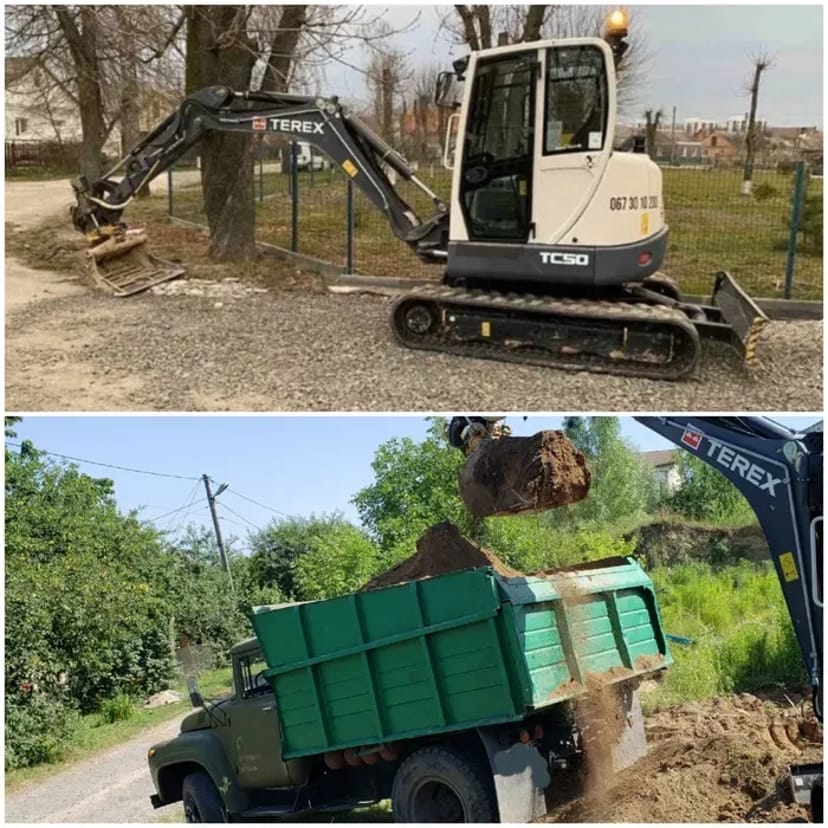 Вивіз будівельного сміття, послуги завантаження