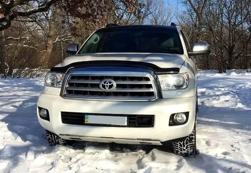 238 Позашляховик на весілля Toyota Sequoia біла