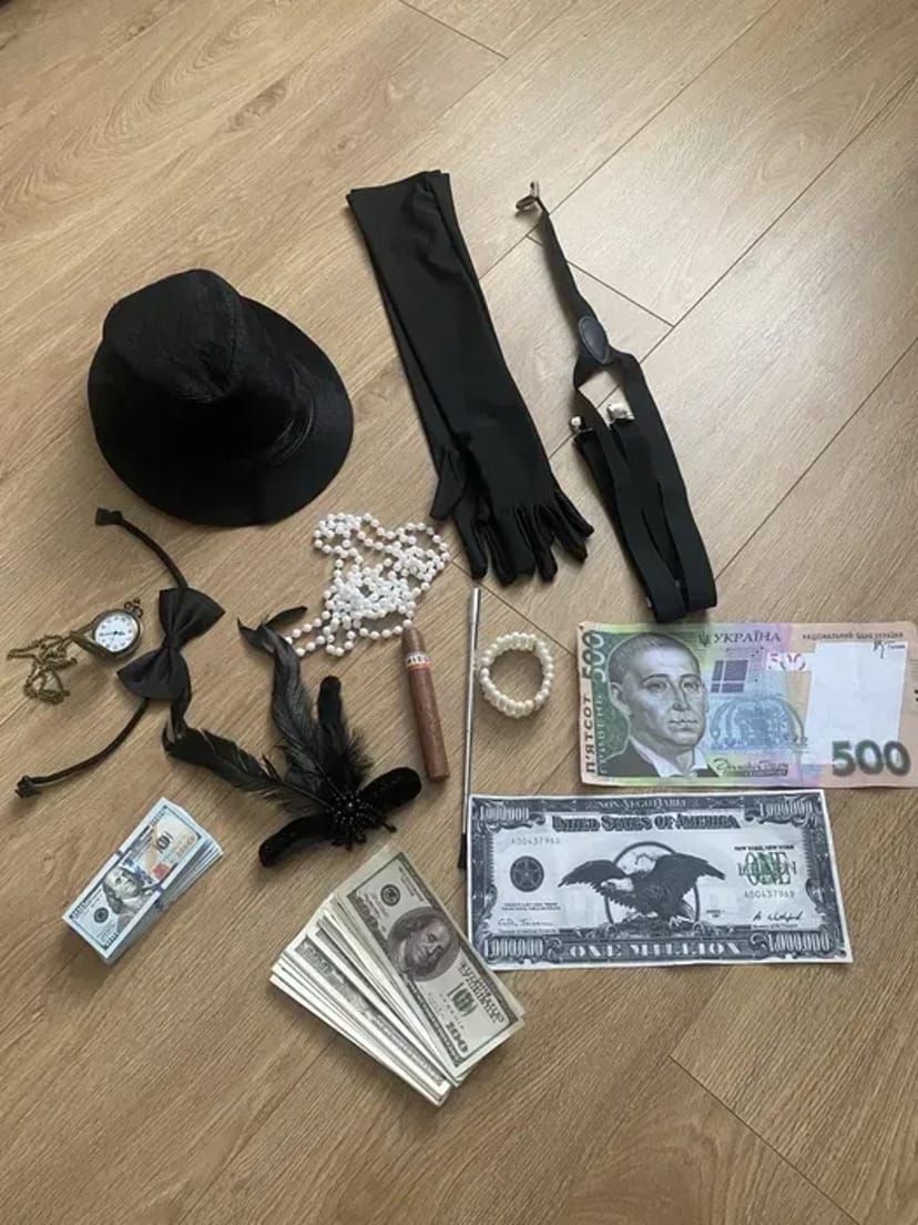 Фотозона 90-х та стиль мафії