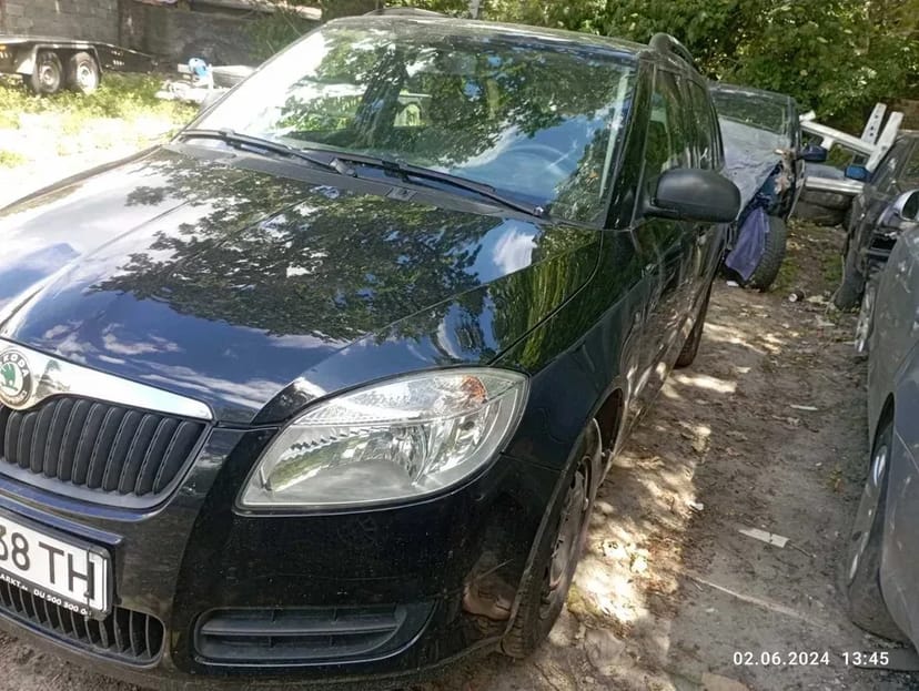 Skoda fabia газ бензин