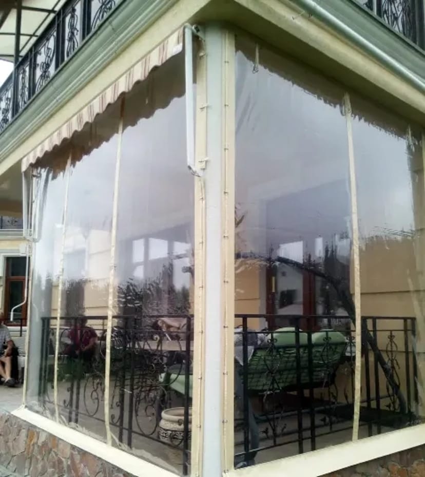 Пошиття. М'які вікна (штори) з ПВХ тканини