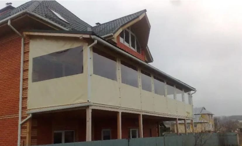 Пошиття. М'які вікна (штори) з ПВХ тканини