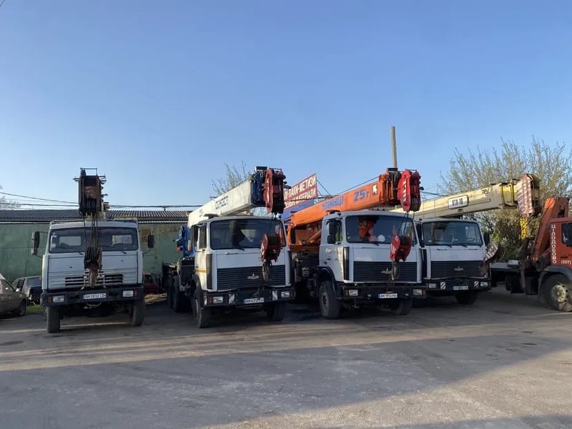 Автокран, маніпулятор, екскаватор ПДВ