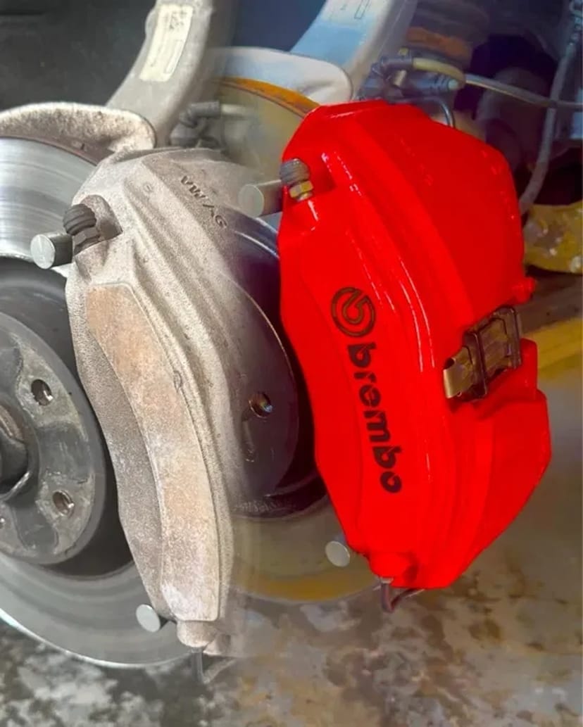 Покраска супортов тормозных дисков