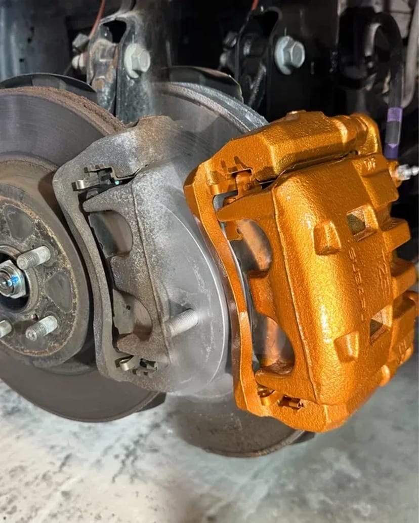 Покраска супортов тормозных дисков