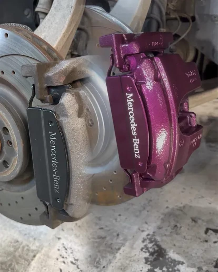 Покраска супортов тормозных дисков