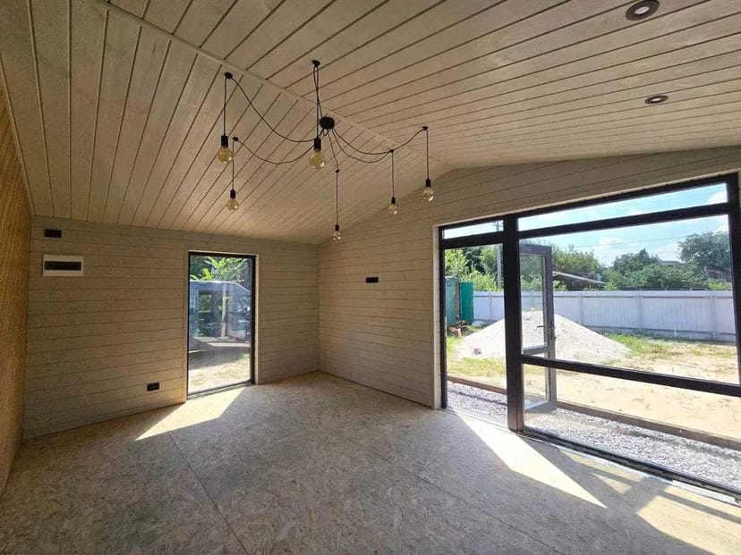 Виробник! Каркасний модульний будинок у стилі BARN HOUSE під ключ!