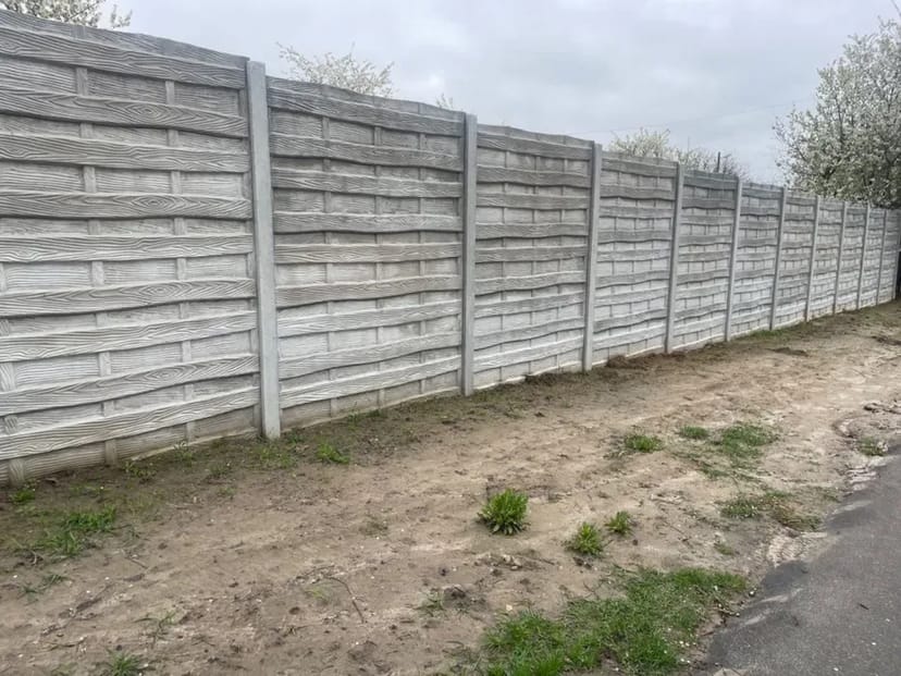 Євпрпаркан від виробника (бетонний паркан)