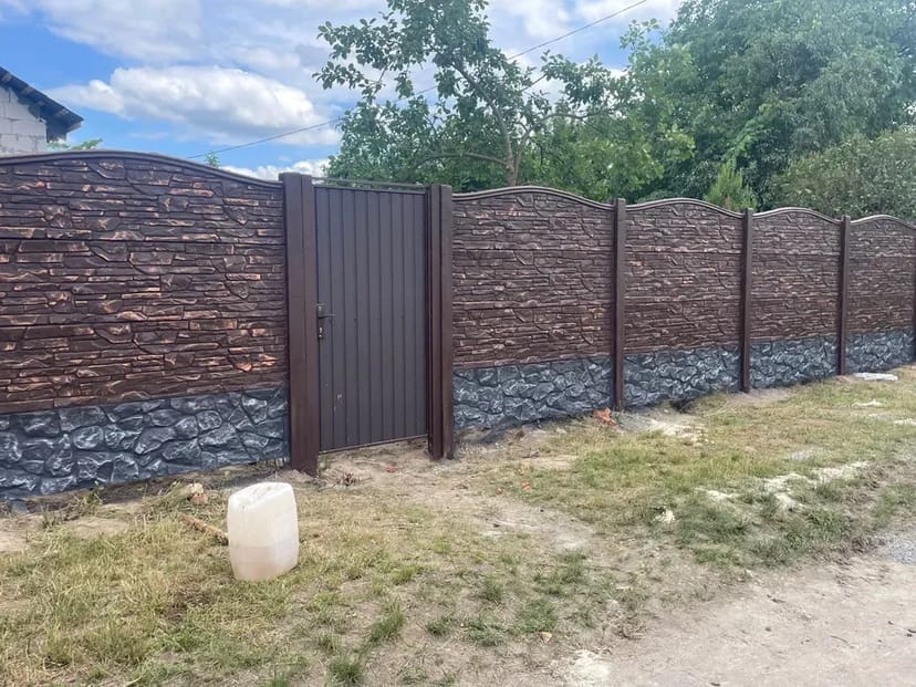 Євпрпаркан від виробника (бетонний паркан)