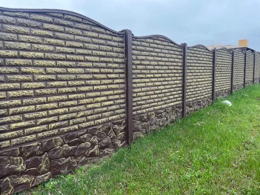 Євпрпаркан від виробника (бетонний паркан)