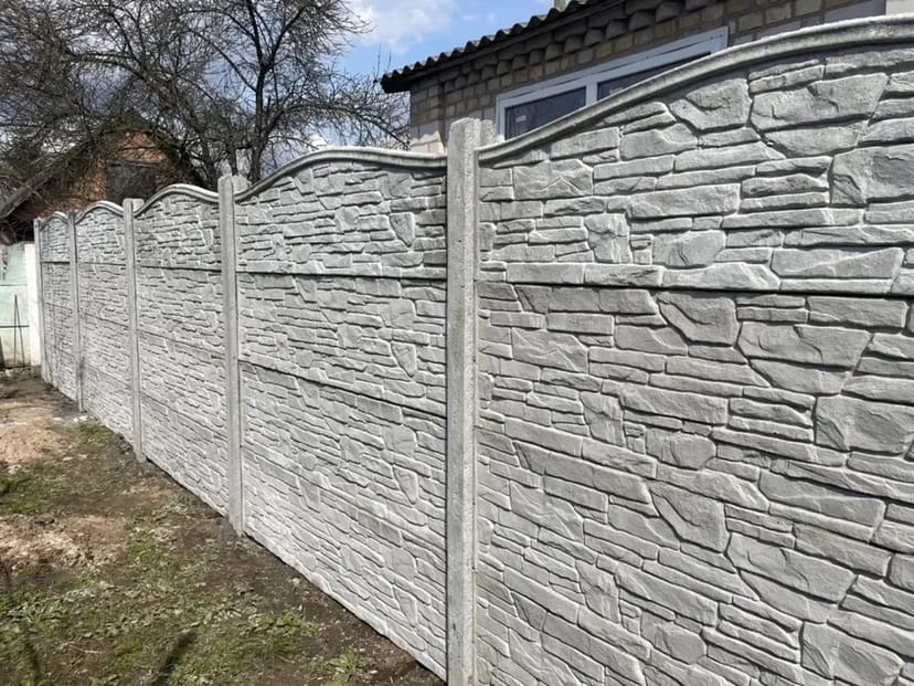 Євпрпаркан від виробника (бетонний паркан)