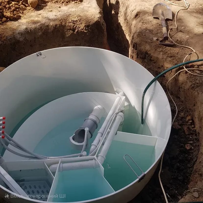 Автономна каналізація під ключ, Біосептик, Септик, Вигрібна яма. 2 250€