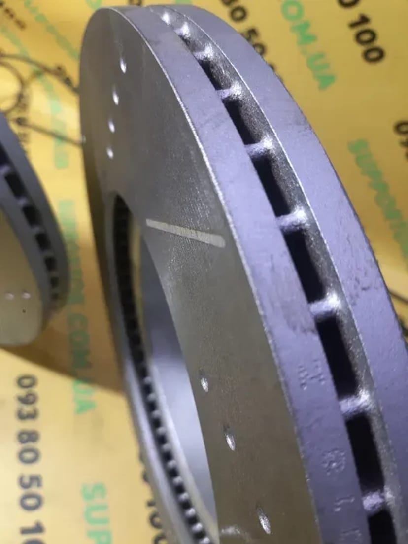 Перфорація насічки проточування дисків на авто не знімаючи.