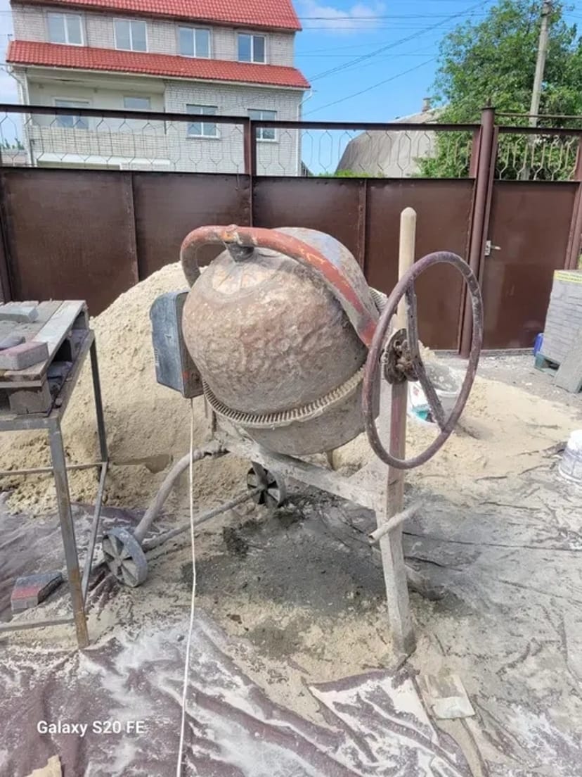 Бетономешалка 160 лит 1000 ват """ЗАЛОГ 3000 грн""""