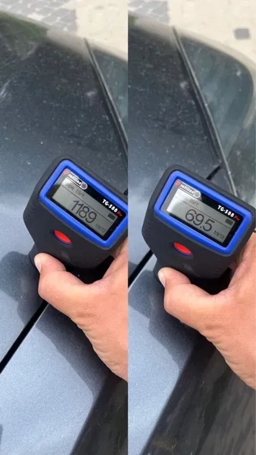 Автопідбір професійним товщиноміром вимірювач лкп