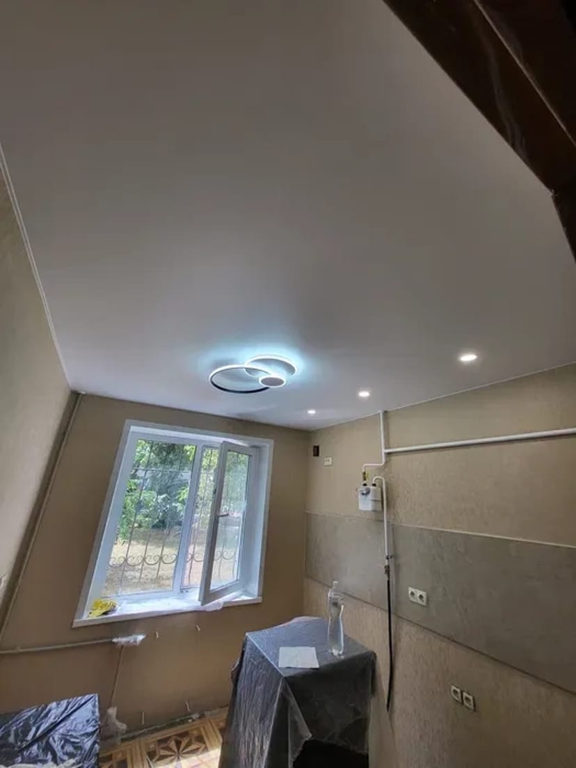 Натяжні стелі на пряму від майстра. Ремонт стелі під ключ - 380 грн м.кв