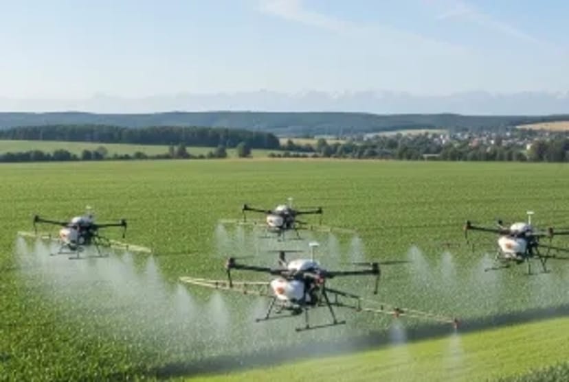 Обприскування агродронами Львівська область