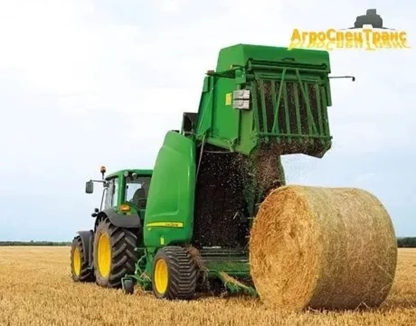 Прес-підбирач тюкування соломи та сіна