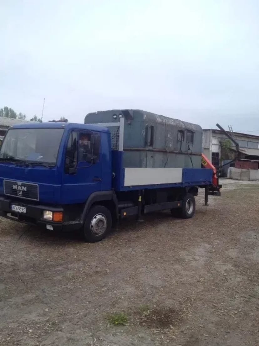 Послуги Крана-маніпулятора MAN .Доставка маніпулятором