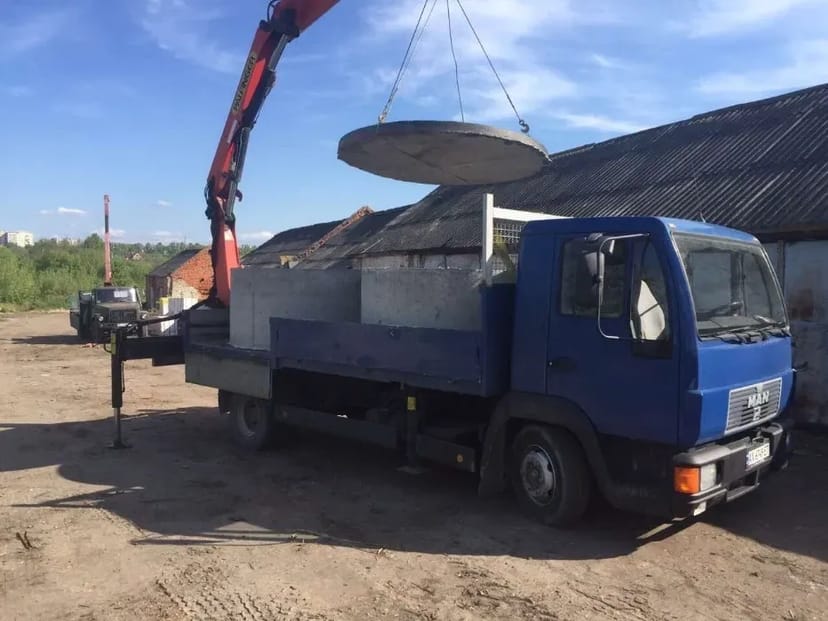 Послуги Крана-маніпулятора MAN .Доставка маніпулятором