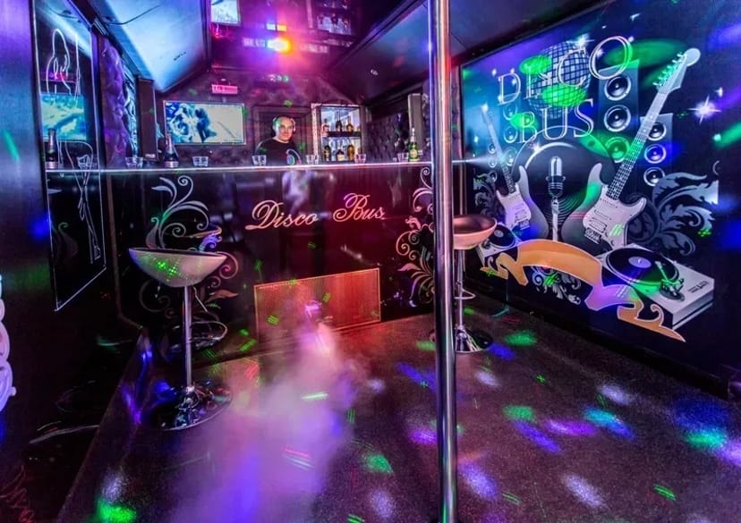 Disco Bus, Паті Бас, лімузинів, диско автобус, дитячі свята