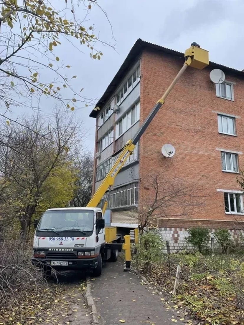 Послуги Автовишки: Робоча Висота Від 16 до 30 Метрів. Всі Види Висотних Робіт!