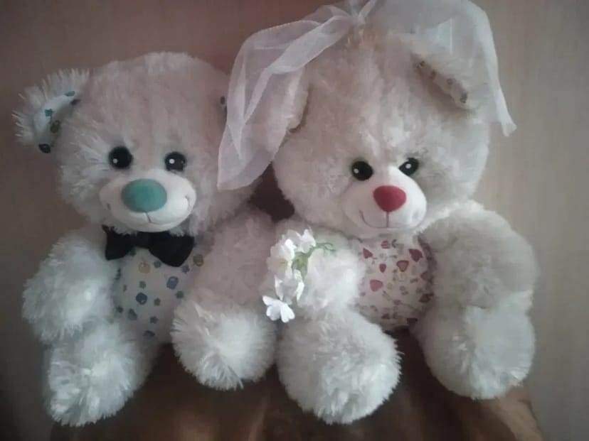 Арка весільна, святкова, ведмедики на весільну машину молодятам.