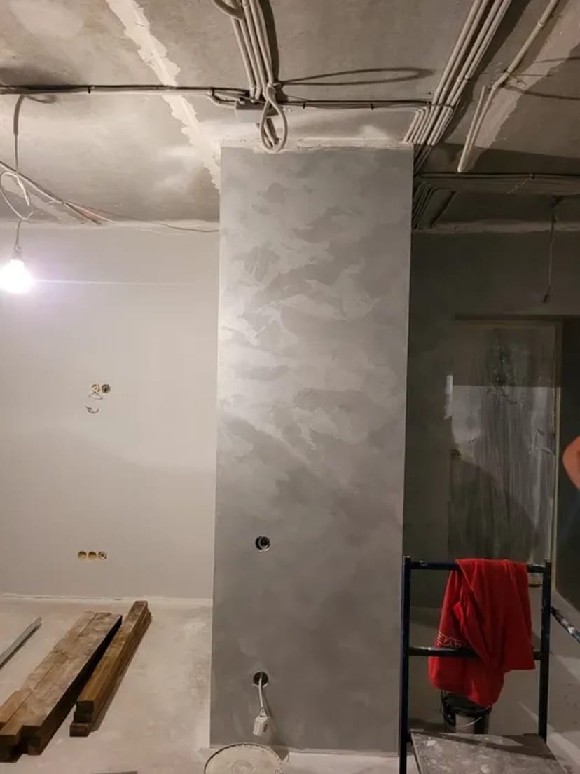 Декоративная штукатурка Отточенто Марморино Карта мира Сахара и т д