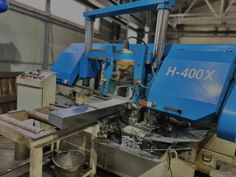 Порізка металу на стрічково-відрізних верстатах. Можливість розрізання заготовок від 1 до 2000 мм. від 2 ₴/кв.см