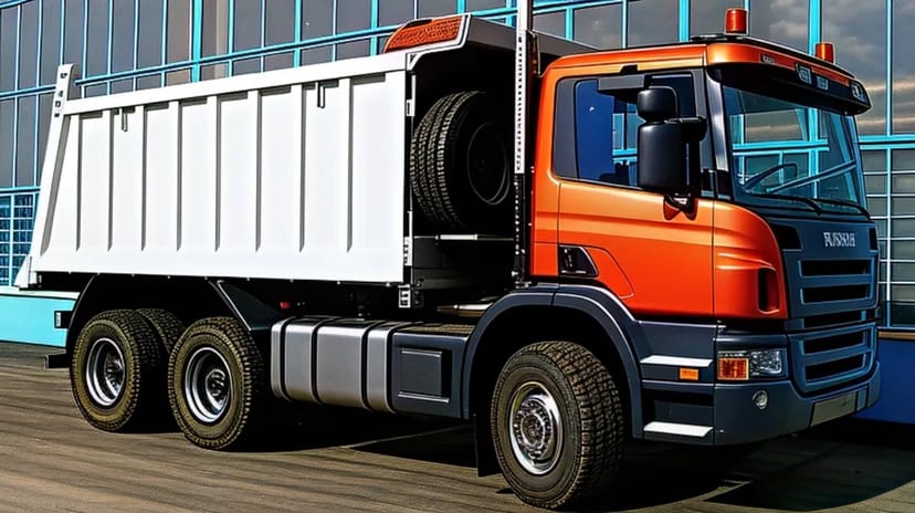 Самоскид Scania : готовий до роботи