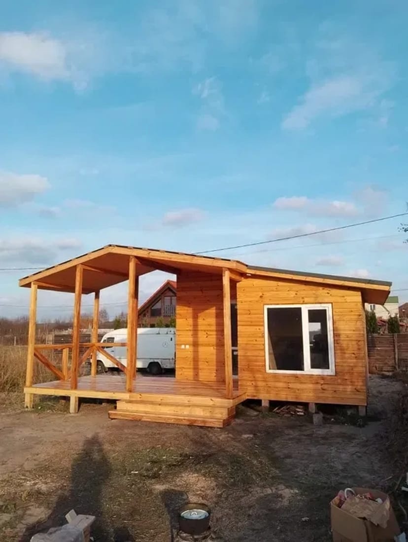 Каркасний будинок Модульний будинок Дачний будинок Дерев'яний будинок