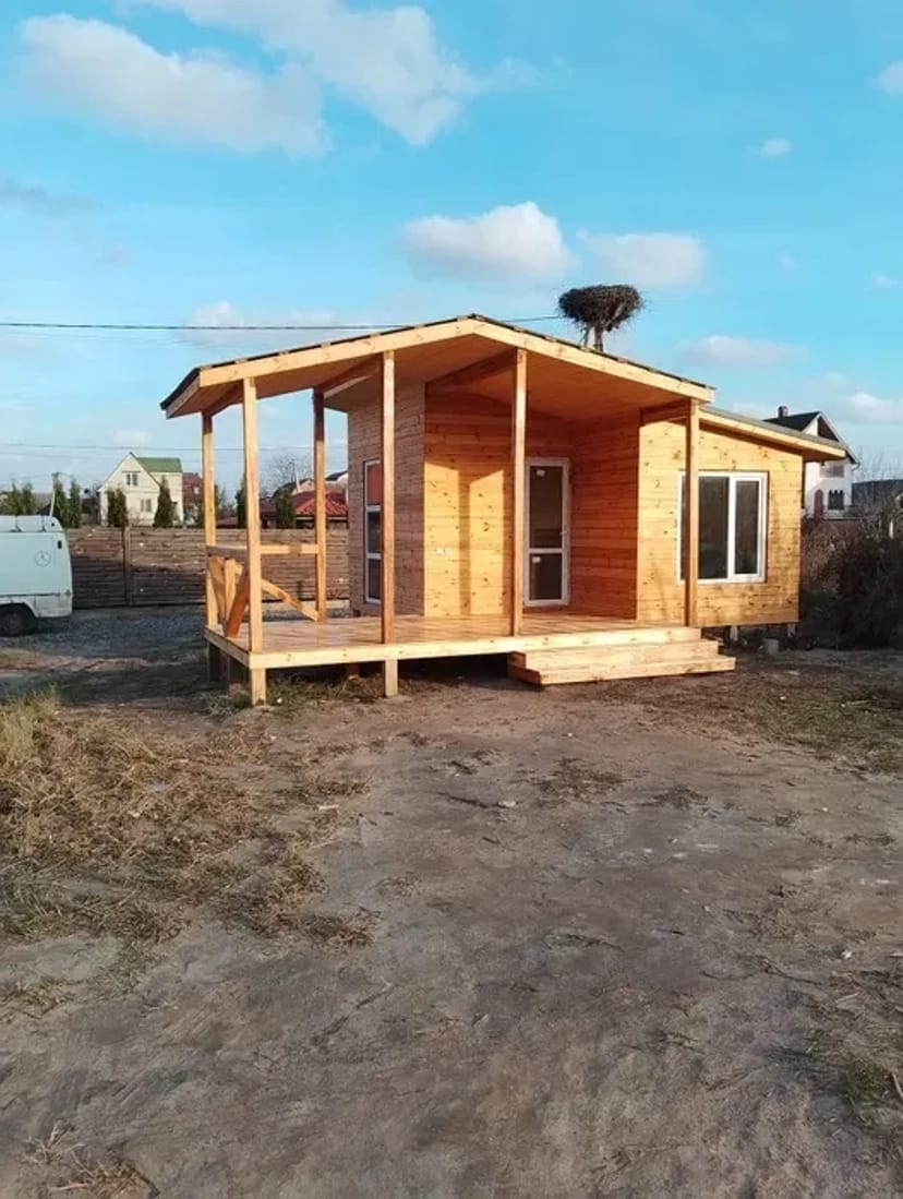 Каркасний будинок Модульний будинок Дачний будинок Дерев'яний будинок