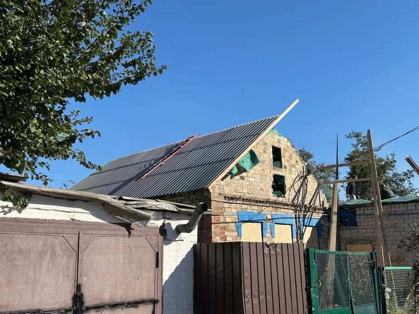 Покрівельні роботи. Заміна шиферу . Демонтаж старого шиферу