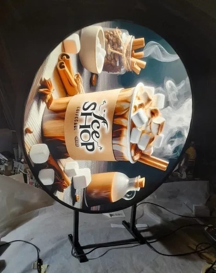 Лайтбокс вуличний, Ваша картинка та розміри